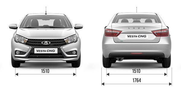 Vesta CNG - ბუნებრივი გაზი